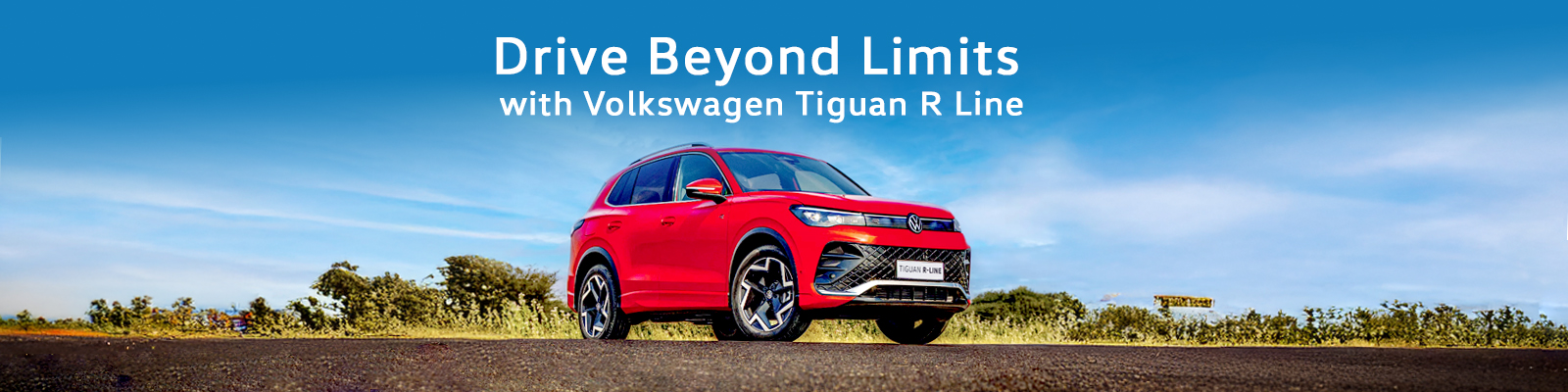 Tiguan R Line 1600x400